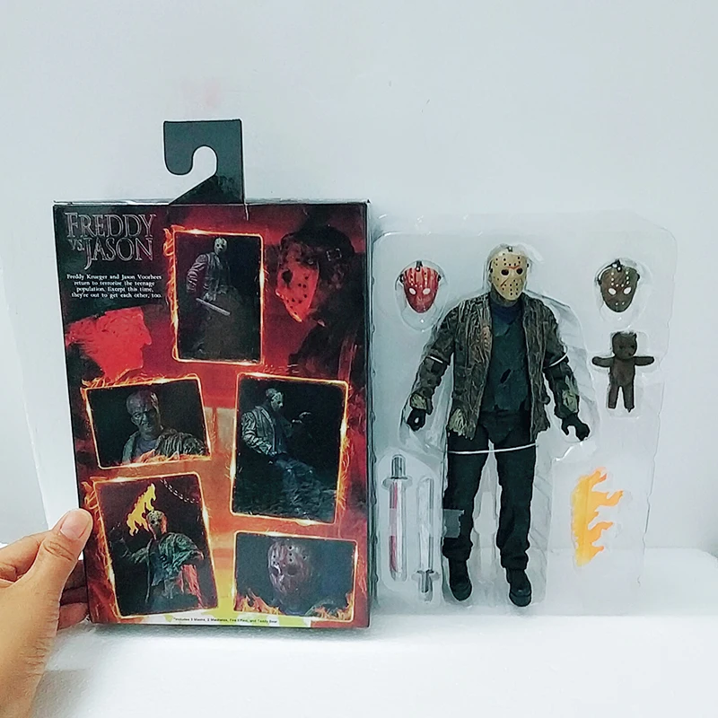 Тип NECA Freddy Jason FVJ Ultimate Джейсон Вурхиз фигурка модель игрушки кукла для подарка