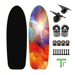 Maple Skateboard DIY 4 Wheels Entertainment Roller Teenage Skateboard Skate Board Accessories For Outdoor Sport Skating Men