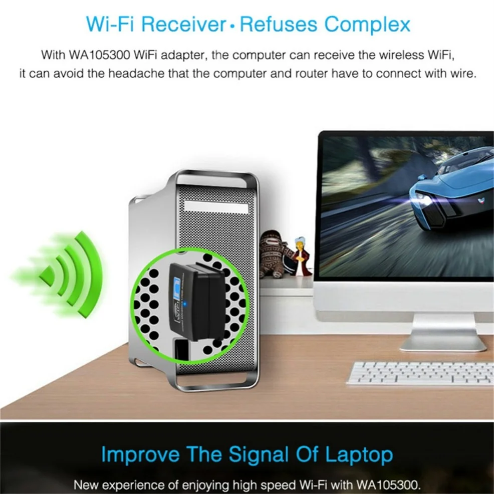 Рисунок 6 - LccKaa USB WiFi адаптер 300 Мбит/с 2