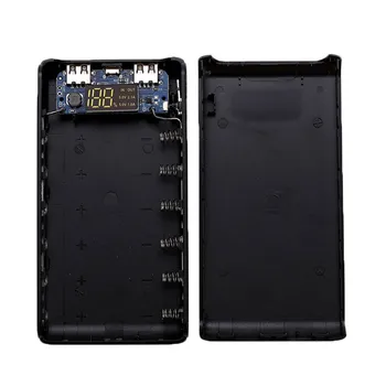 

Hot Sale Dual USB Power Bank Case Shell DIY Kit Battery Charger with Type-C & Micro USB Input