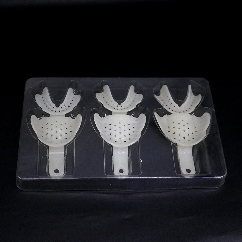 Стоматологический полный протез edentulous экстракция челюсти Весна нейтральная зона стоматологический оттиск лоток