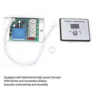 

Voltage Adjustment Module AC Voltage Regulator Module 10000W 220V 80A Voltage Controller