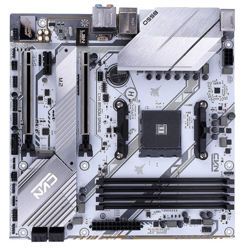 Цветная материнская плата CVN B550M GAMING Freeze V14 DDR4 двухканальная M.2 максимальная