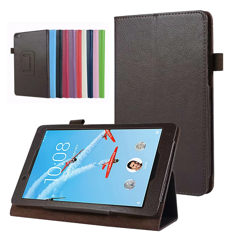 

Folio PU Leather Tablet Stand Flip Protective Case Cover Skin For 8.0" Lenovo Tab E8 TB-8304F1 TB-8304F Tablet
