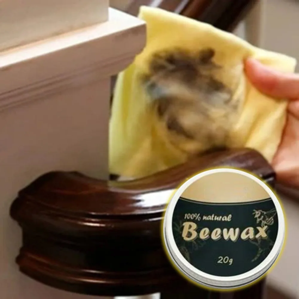 Деревянный приправа Beewax комплексное решение мебель пчелиный воск для ухода за 20/100 г хороший#3D06