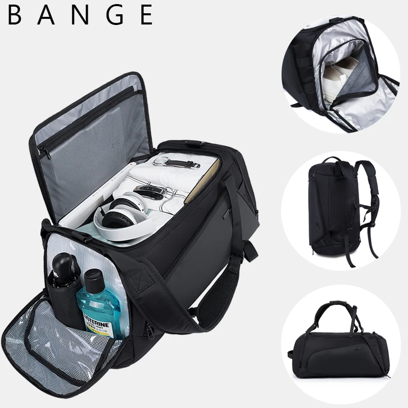 Backpacks Shoulder-Bag Travel-Bags Men Luggage Shoes Totes Business Waterproof Sports