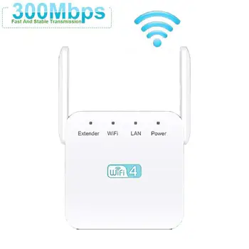 

300Mbps WIFI Signal Extender Router Wireless Repeater ABS WIFI Repeater Wireless AP Lightning Protection Home Routing