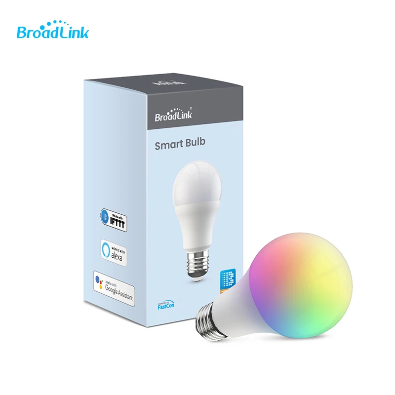 Colorido com Controle de Eficiência Regulável com Alexa e Google Broadlink-lâmpada Inteligente Lb27 Led - Image 3