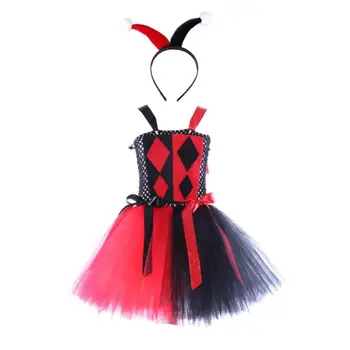 

Christmas Children Tutu Skirt Performance Skirt Costume Hair Hoop For Girls