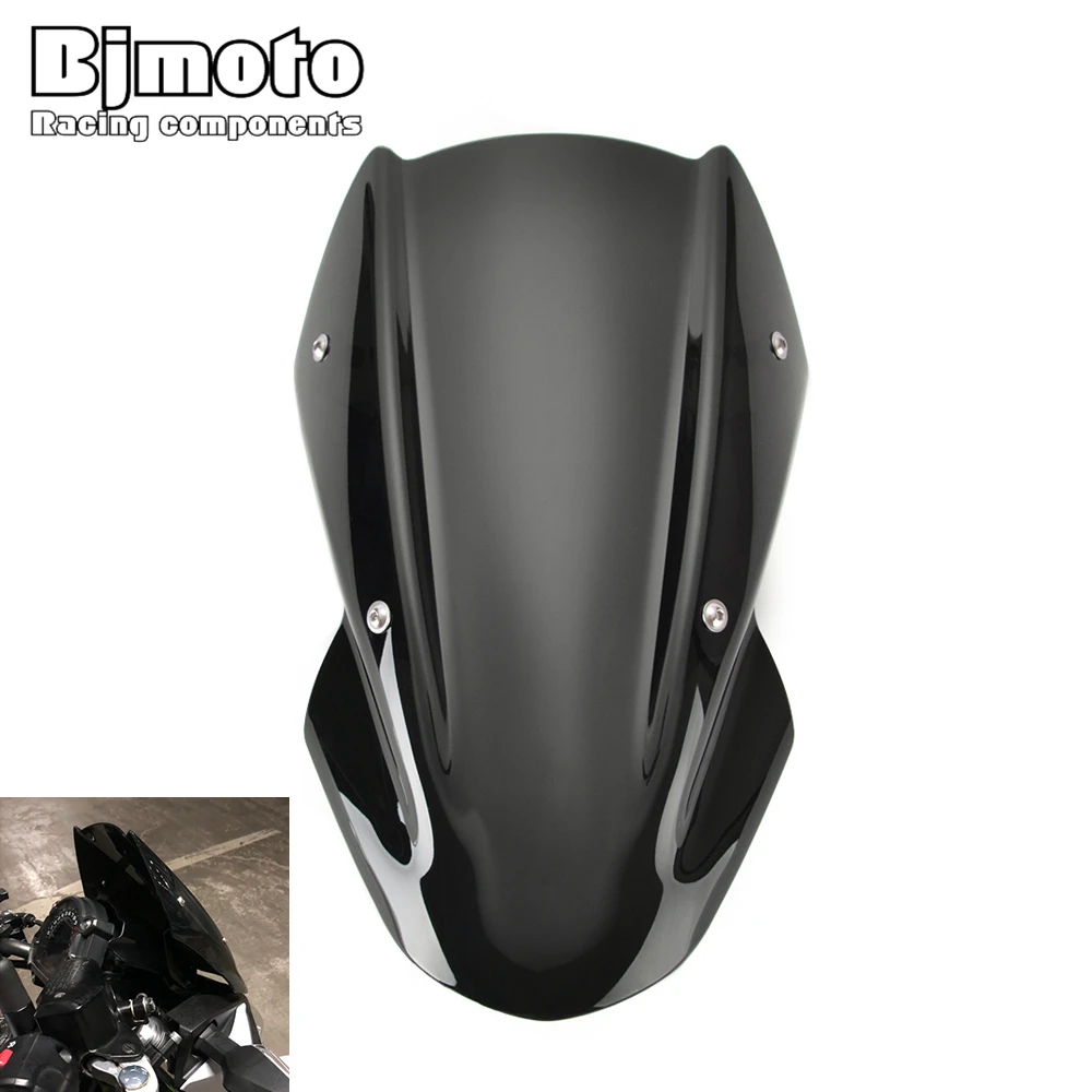 Bjmoto мотоцикл уличный велосипед Z 650 ветровое стекло экран для Kawasaki Z650