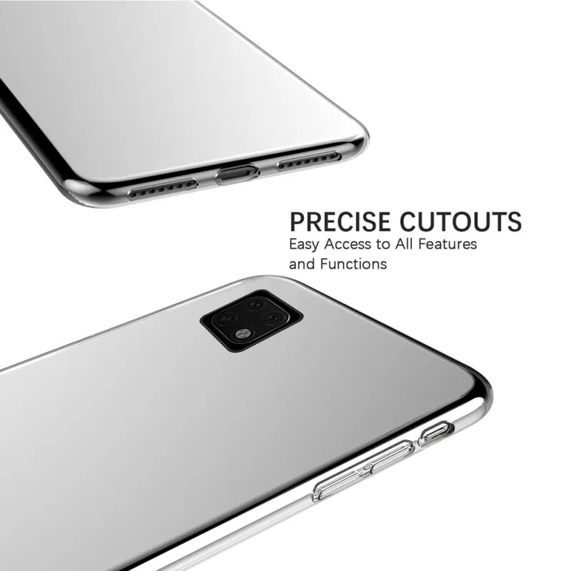 Для iphone 11 Прозрачный чехол для телефона тонкий мягкий Силиконовый противоударный чехол для iphone 11 Pro Max
