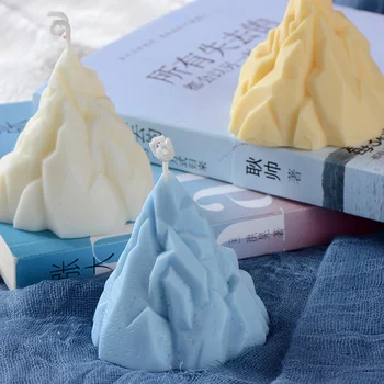 

DIY Candle Mould 3D Pyramid Shaped Plaster Molds Handmade Crafts Tool