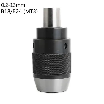 

0.2-13mm B18/B24 (MT3) Integrated Keyless Drill Chucks for Integrated Cutting Machine