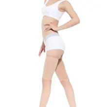 Гетры для ног, тонкий ремешок для женщин, высокий эластичный верх, защита от возгорания, компрессионный чехол, бедра, гольфы из спандекса, сапоги hs