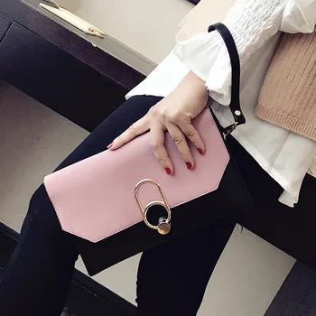 

Hand-in-hand Bag Lady Bag New Chain Lock Zero Wallet Summer One-shoulder Slanted Small Bag