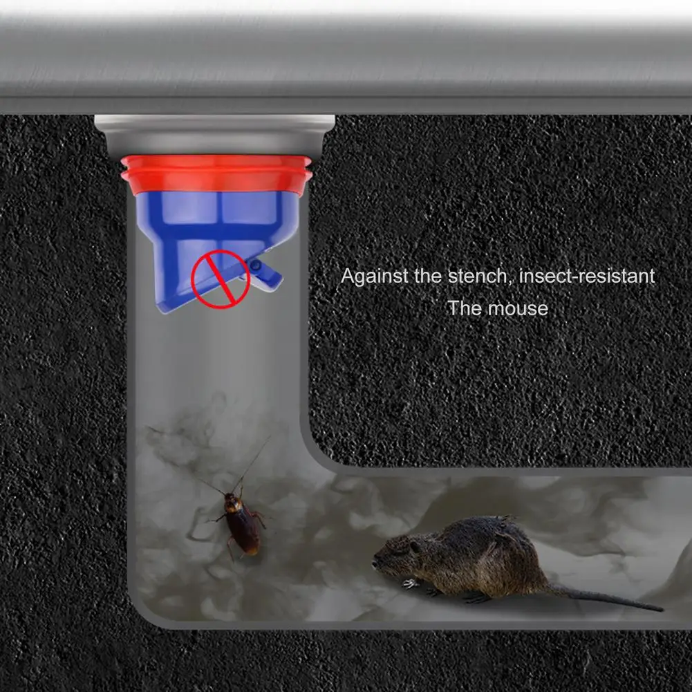 Valvola Di Non Ritorno Per Scarico Pavimento - Nucleo In Silicone, Anti-odore, Per Bagno E Cucina - Foto 2