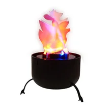 Burning Torch Handhold Decoration Hanging 4 In 1 Desktop Led Electronic Photoelectric Bonfire Fake Fire Flame Lamp Party