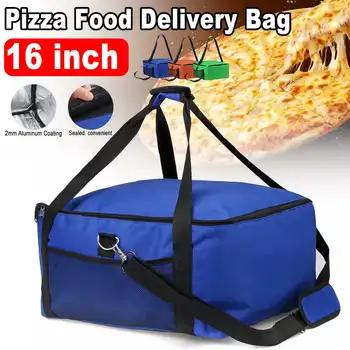 

16" Waterproof Insulated Bag Cooler Bag Insulation Folding Picnic Portable Ice Pack Food Thermal Bag Food Delivery Bag Pizza Bag