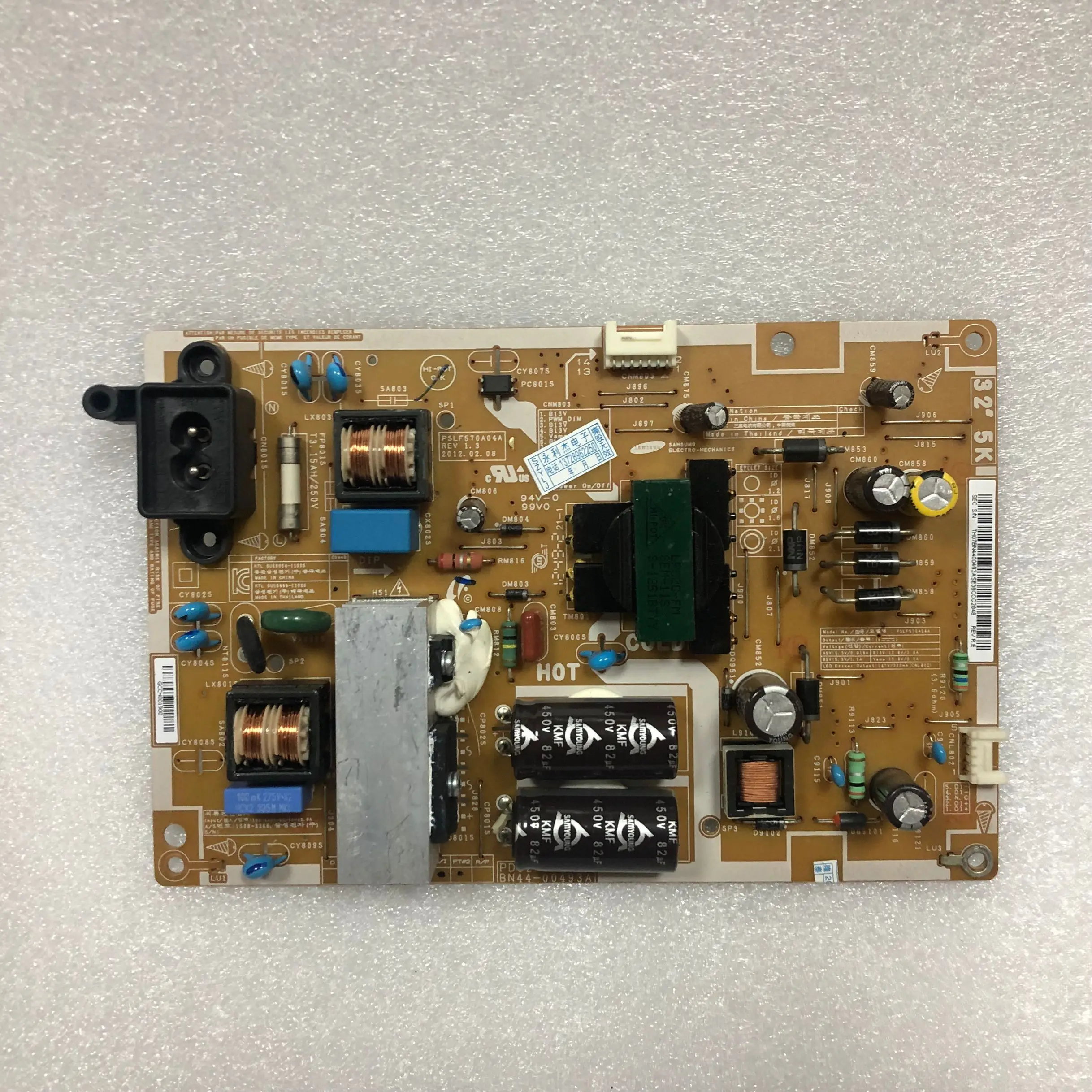 

1PCS GOOG new board BN44-00493A = BN44-00493B =BN44-00494A 32" PD32AVF_CSM