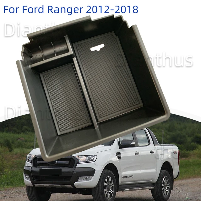 For Ford Ranger 2012-2018 Car Center Console Armrest Storage Box Organizer  Tray Accessories 2017 2016 2015 2014 2013 - AliExpress