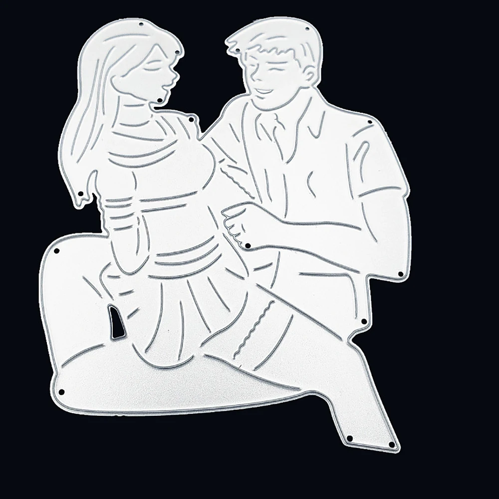 Lychee Life DIY Lover Shaped Cutting Dies металлический шаблон-штамп для трафареты для скрапбукинга ручной работы Альбом украшение для открыток