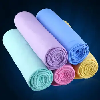 

2019 New Auto Care Synthetic Deerskin PVA Chamois Auto CleaningTowel Washcloth Sponge Chamois