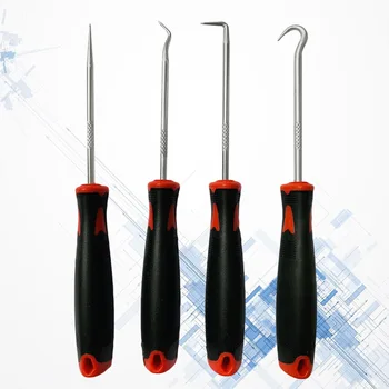 

4pcs Oil Seal Puller O-Ring Scraper Hand Tool Remover Repari Tool Oil Seal Puller for Car Repairing Vehicle