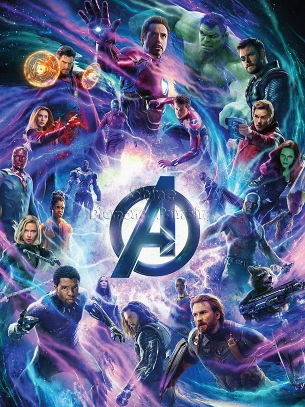 5D Diamond Painting Avengers Movie Poster New Arrivals Portrait Hobby Art DIY Mosaic Full Square Round Drill Home Decor 