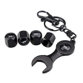 

Car Styling Wheel Tire Valve Caps Valve Cover Sticker For Mustang Logo For Focus3 GT500 Shelby Roush Mondeo Everest Kuga Everest