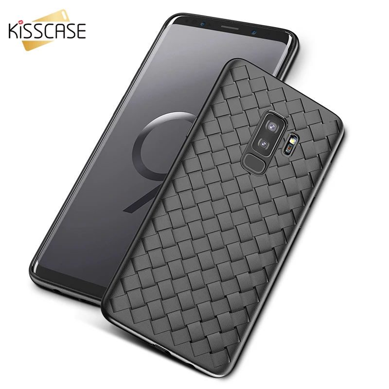 Мягкий тканый чехол KISSCASE для Samsung Galaxy Note 8 9 10 Plus S8 S9 S10 S10E A50 A70 A60 A40 A30 A10 | Мобильные