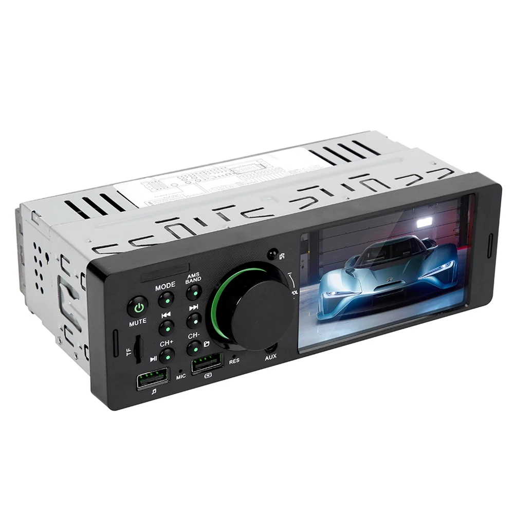 4,1 дюймов 1 Din двойной USB Bluetooth мультимедийный автомобильный MP5 плеер Авто стерео радио Поддержка Быстрая Зарядка телефона и камера заднего вида