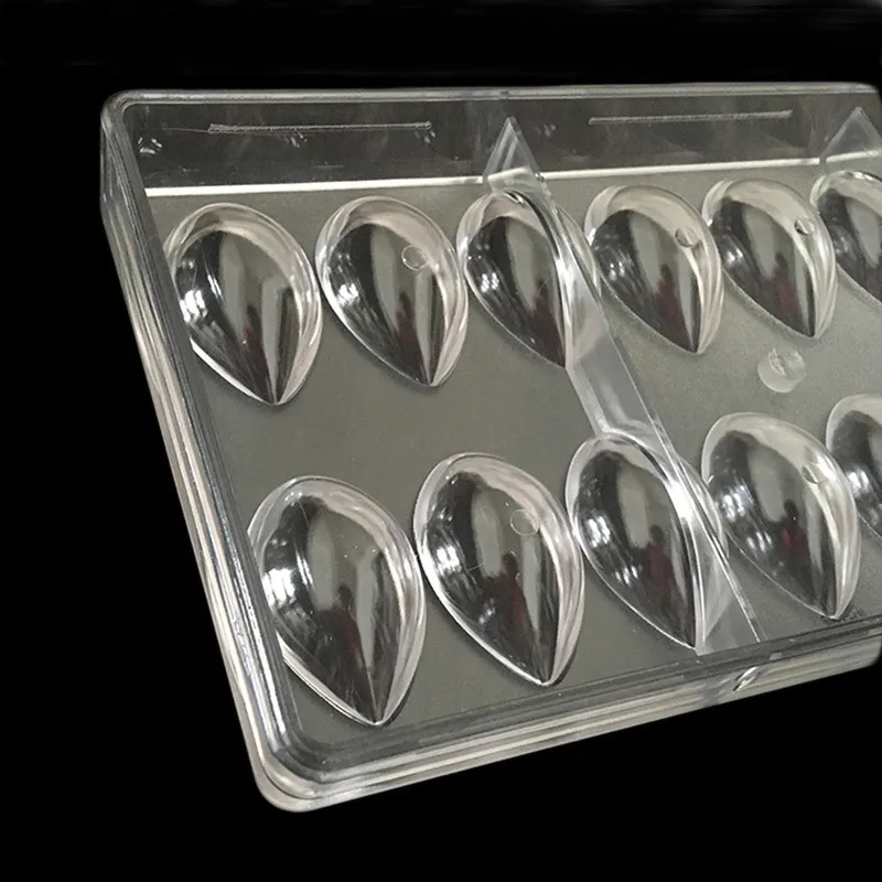 3D Chocolate Bar Molds Polycarbonate Tray for Plastic Moldes Para Solid Chocolate Moulds Form Bakery Baking Mold Pastry Tools