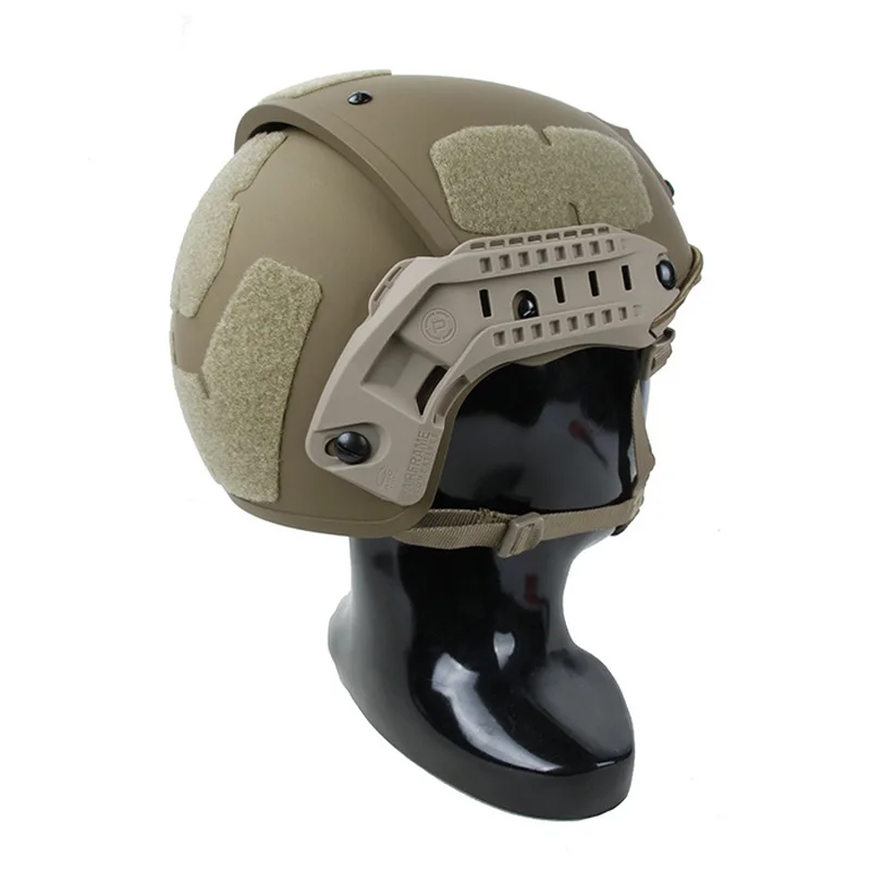 TMC 18AF Tactical CP AF Helmet Outdoor Paintball Protective Helmet DE color 18AF Limited Edition (SIZE:M&L 53CM-62CM)