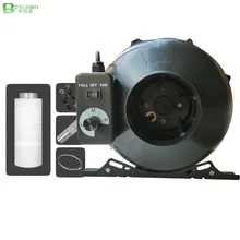 Beylsion 4/5/6/8 дюймов центробежные воздухонагнетатели и воздушный фильтр с активированным углем для зеленый дом палатка для выращивания гидропоники светодиодный HPS растут светильник