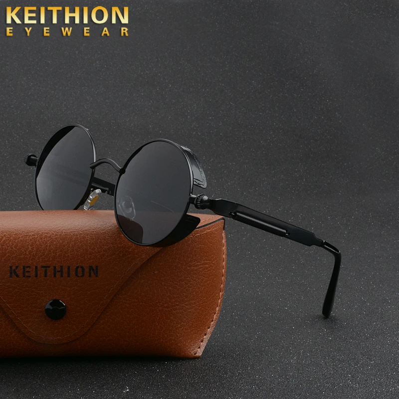 Солнцезащитные очки KEITHION в винтажном стиле для мужчин и женщин брендовые