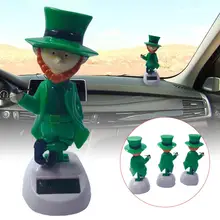 Солнечная качающаяся голова кукла автомобильные аксессуары игрушки на солнечной энергии качающаяся кукла украшение автомобиля мультфильм автомобиль кукла автомобиль украшение интерьера автомобиля