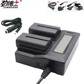 

2X NP-FM500h NP FM500h Li-ion Battery +LCD Dual quickly charger For Sony Alpha a58 A65 A77 A99 A350 A550 A580 A900 Bateria