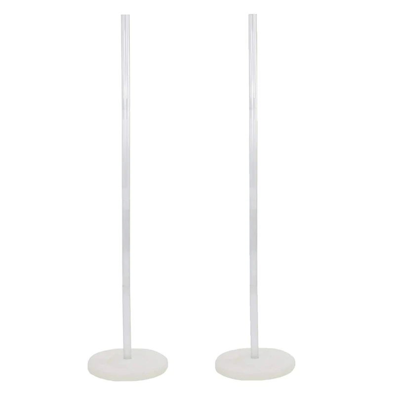  2 Sets 123Cm High DIY Balloon Column Stand Kits Decoration for Birthday Party Anniversary and Other