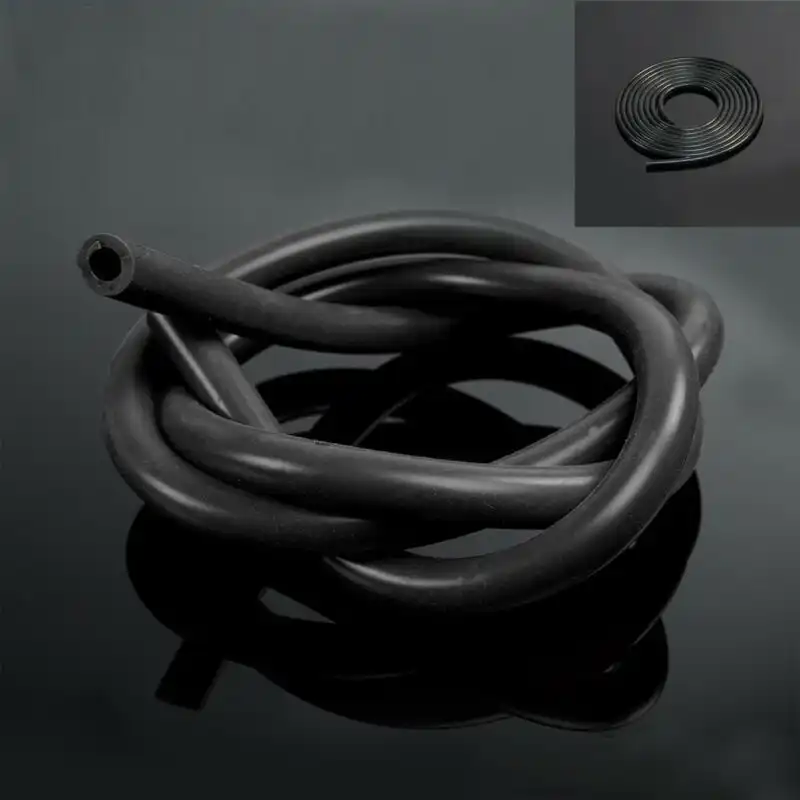 Flexible 6mm 1//4/" ID Full Silicone Fuel//Air Vacuums Hose Line 1 Meter Black