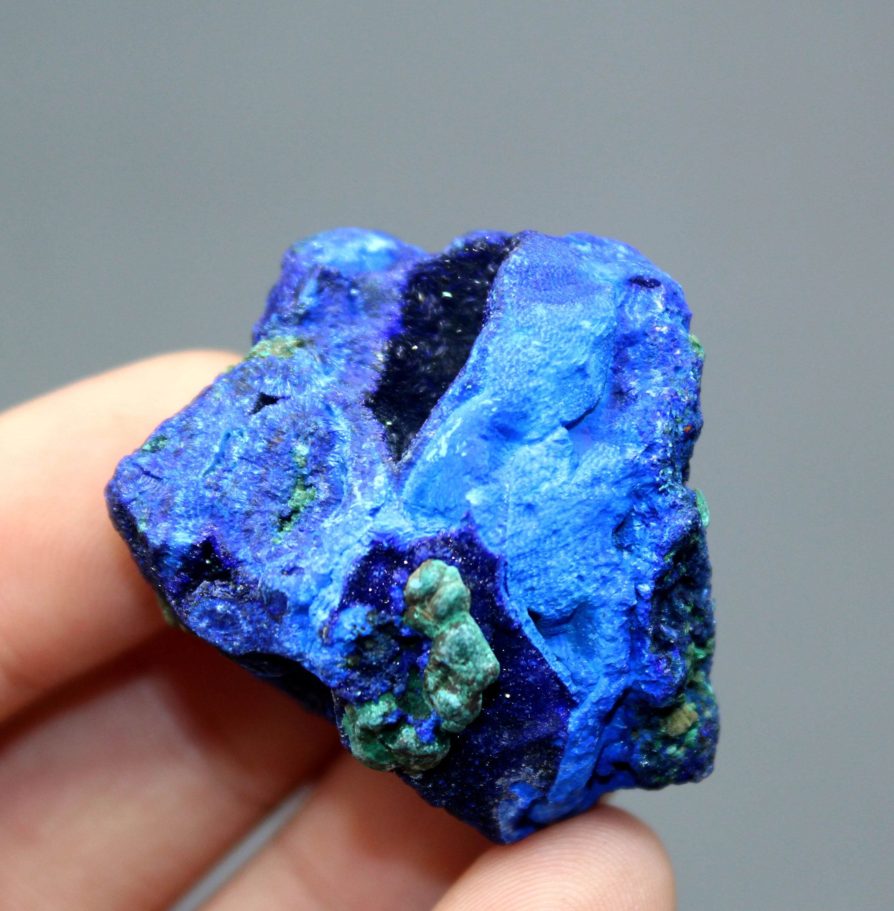 35 г натуральный Азурит и Малахитовый симбиотический минеральный образец