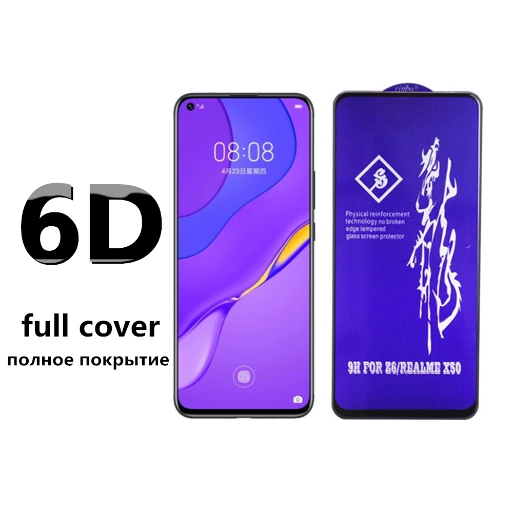 6D Full Cover Vetro Temperato Per Oneplus 5 6 7 8 9 9R 9Rt 10R 8T 7T 6T 5T Pro Pellicola Protettiva Nord 2T Ce 2 Lite N10 N100 N200 5G