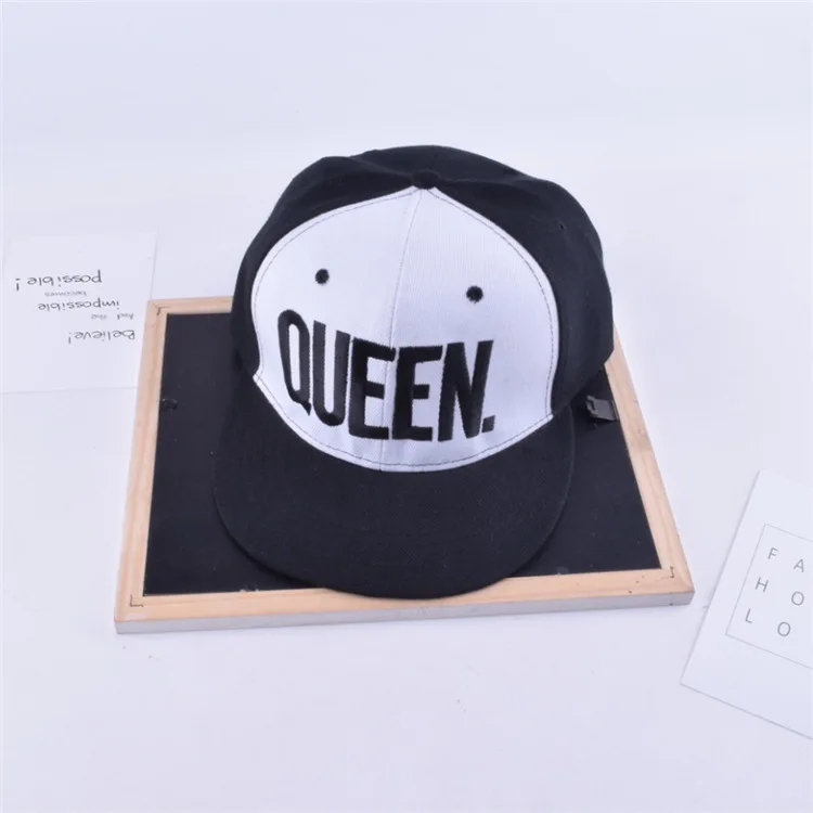 KING QUEEN бейсболки с вышивкой Lover для мужчин и женщин бейсболка чёрная хип-хоп кепка Snapback шапки, chapeau Мужская кепка hat0031 - Цвет: 5