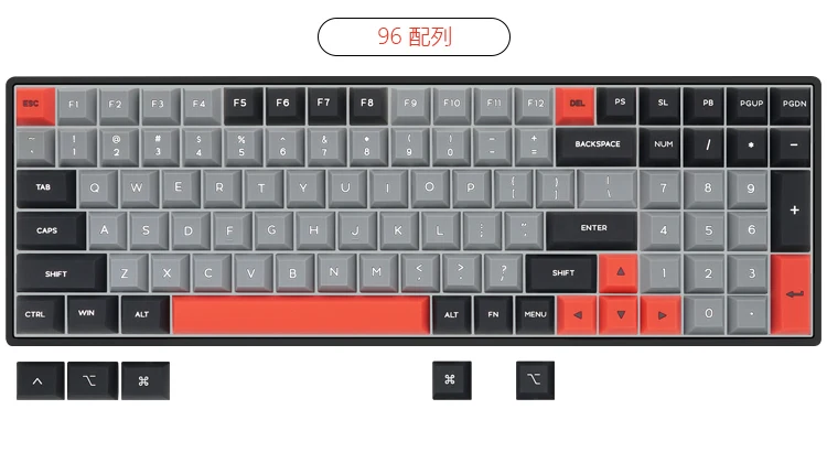 para teclado mecânico sk61 gk61 gk64 gk68