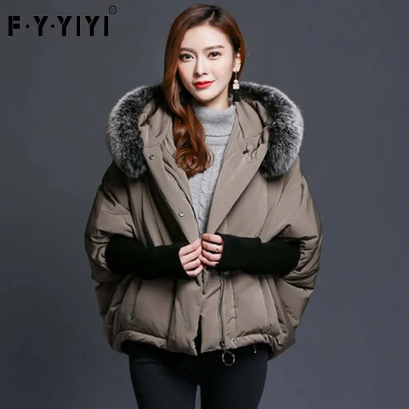 Khaki Плащ из натурального Лисьего меха 928 - Цвет: Khaki