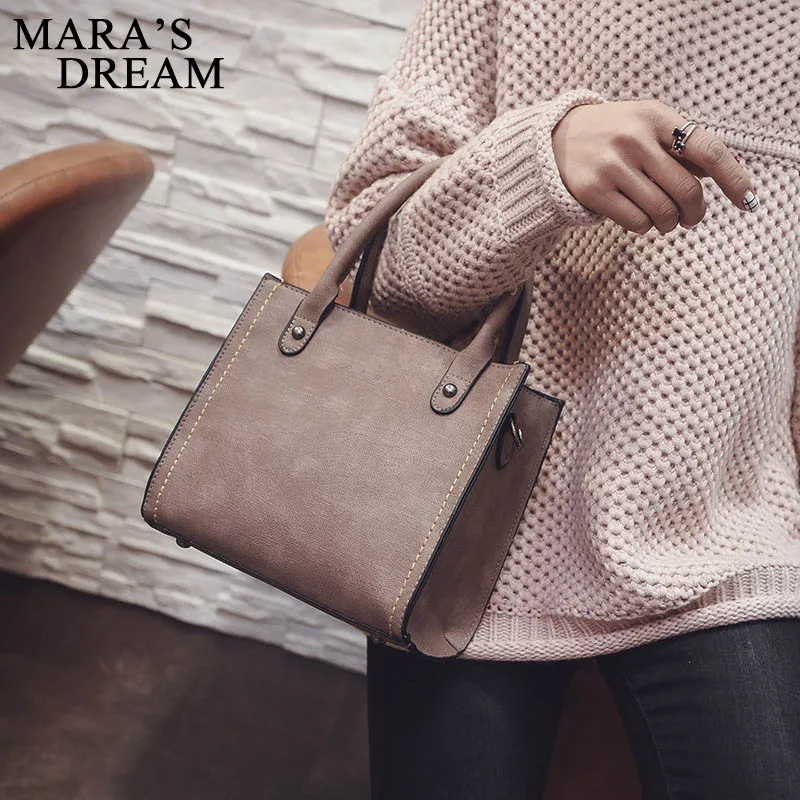 Mara's Dream новая женская сумка в стиле ретро, маленькая сумка, одноцветная, на молнии, маленькая квадратная сумка, мягкая сумка в форме толстой линии