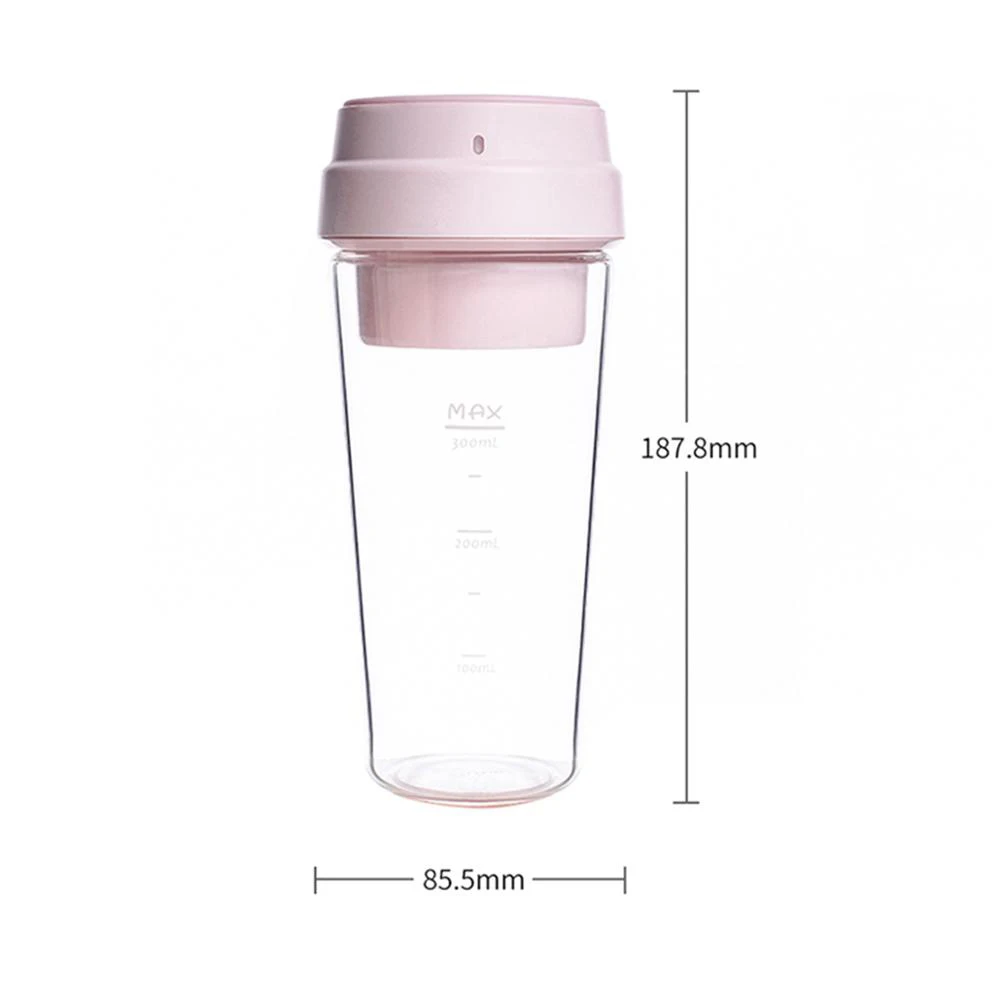 

Fruit Cup 400ML Portable blender Juicer mixer food processor Magnetic charging 30 Seconds Of Quick