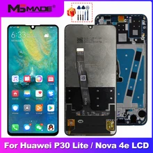 Écran tactile LCD, avec châssis, 2312 x 1080, pour Huawei P30 Lite Nova 4e LX2 AL01, original=