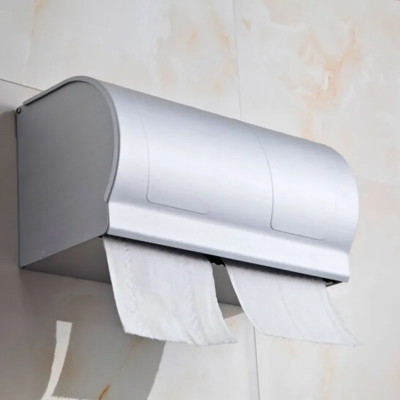 

Friction Well Diss Alumimum Toilet Paper Box Toilet Volume Tissue Box Towel Rack Waterproof Thick Manufacturers Direct Selling