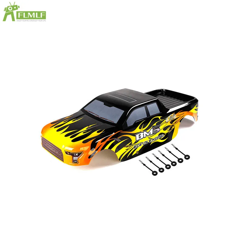 Корпус кузова пикапа для 1/5 HPI FG Monster Hummer Truck ROFUN ROVAN Big детали игр | Игрушки и хобби