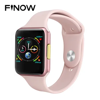 

Finow E06 Smart Watch IP68 Waterproof Full Touch Fitness Tracker Heart Rate Bluetooth Smart Band For Android IOS PK P68 P70 P80